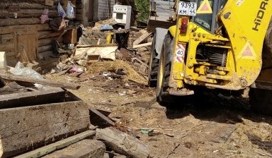 Демонтаж домов, сарая, вывоз мусора Кострома.  в Судиславле