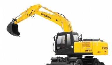 Объявление от Леонид: «Услуги Экскаватора Hyundai R200W kolesnye» 1 фото