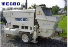 Услуги стационарного бетононасоса MECBO CAR P4.65