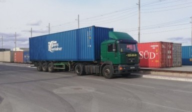 Объявление от Алексей: «Перевозка контейнера 40 футов/ Контейнеровоз» 1 фото
