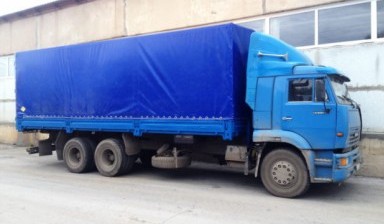 Объявление от Абдулганиев Ринат Ришадович: «Тентованный грузовик. Заказные грузоперевозки.» 1 фото