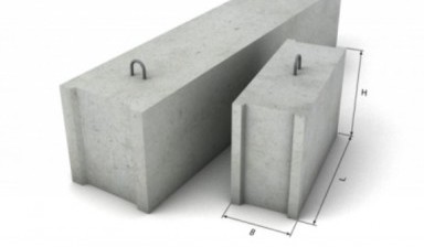 Заботливая перевозка бетонных блоков