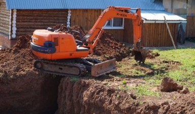 Объявление от Родион: «Аренда Мини-экскаватора Hitachi EX250-2» 2 фото