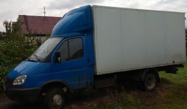 Объявление от Зайнетдинов: «Грузоперевозки Газель 4 метра, фургон 2 тонны.» 1 фото