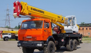 Услуги автокрана 25 тонн, автокран в Новосибирске