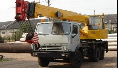 Услуги Автокрана 16 тонн, автокран в Пскове.