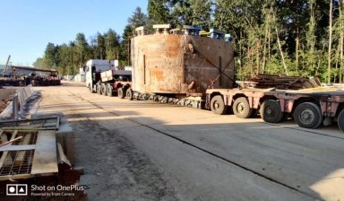 Объявление от Александр: «Тралы до 150 тонн, перевозка спецтехники негабарит» 3 фото