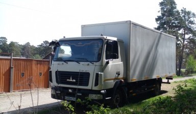Объявление от Лачимов Михаил Владимирович: «Грузоперевозки, грузовой фургон 5 тонн, 6 метров.» 2 фото