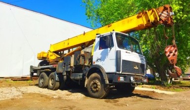 Услуги автокрана 25 тонн, автокран в Рязани