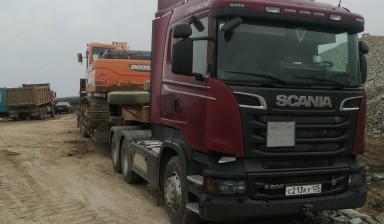 Перевозка негабаритных грузов, трал 60 тонн.