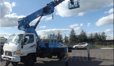 Объявление от Андрей: «Услуги автовышки в Томске от 10 до 30 метров» 1 фото