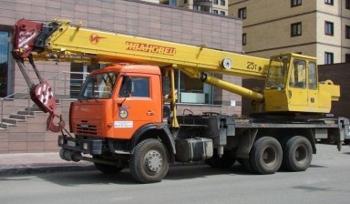 Услуга автокрана 25 и 14 тонн Кемерово, область.