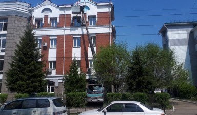 Объявление от Николай: «Автовышка 16м+лебёдка 200кг» 1 фото