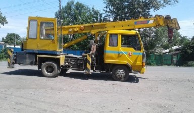Услуга  автокран+автовышка в Кызыле mini-kran