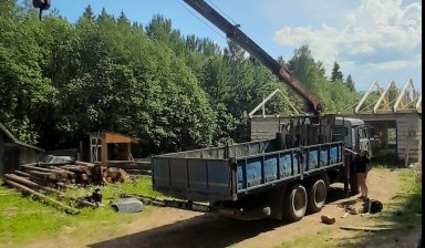Услуги манипулятора  в Пскове 3-tonn