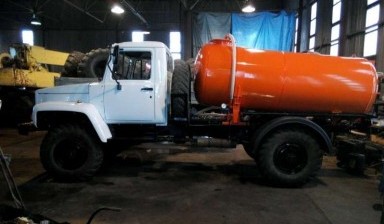 Объявление от Сардар: «Ассенизатор на базе газ-3308 турбодизель в аренду» 1 фото
