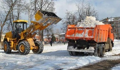 Объявление от Анна: «Уборка снега с утилизацией, услуги снегоуборочной  snegouborochnaya-mashina» 1 фото