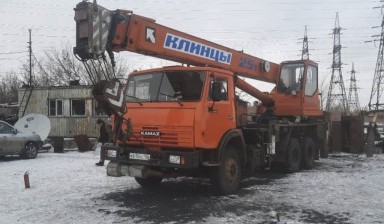 Объявление от Каширов Владимир Анатольевич: «Автокран Ставрополь, 25 тонн в аренду.» 2 фото