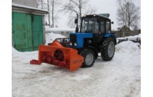 Объявление от Bulat: «Аренда трактора со шнекороторным снегометателем  mtz» 1 фото