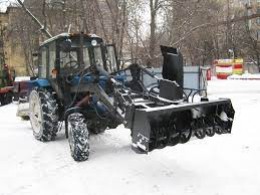 Объявление от Аренда техники: «Аренда снегоуборочного трактора Белорусь» 1 фото