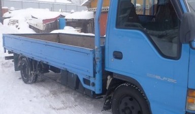 Объявление от Грузоперевозки в Ханты-Мансийске: «Аренда грузовика с пирамидой» 1 фото
