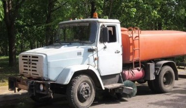 КОММАШ - Аренда водовоза со щеткой