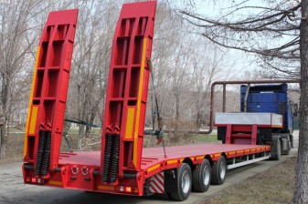 Трал Грозный, перевозка тралом дайман 40 тонн.