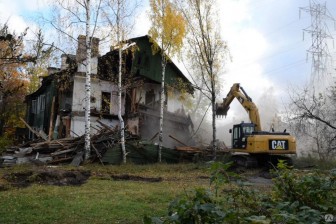 Демонтаж зданий, снос домов