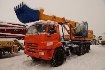 Объявление от Денис: «Предоставляем услуги экскаватора планировщика» 1 фото