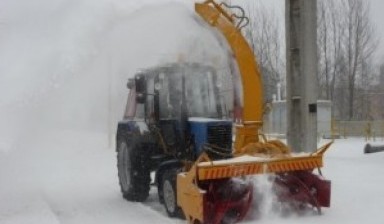 Объявление от ООО «МК» Муравей»: «Механизированная уборка снега, аренда шнекоротора» 1 фото