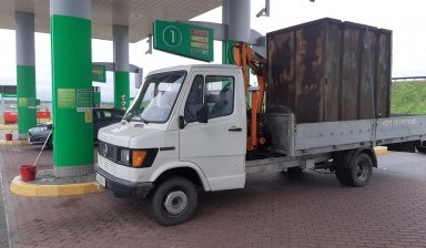 Объявление от Шлапак Александр Иванович: «Услуги манипулятора до 2.5 тонн. перевозки грузов» 2 фото