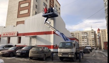 Объявление от Николай: «Аренда автовышки 13-28 метров» 1 фото