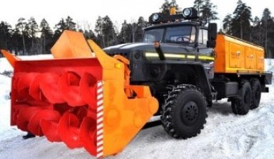 Объявление от "ВАЛ": «Аренда снегоуборочной машины Урал 4320-1112-61Е5» 1 фото