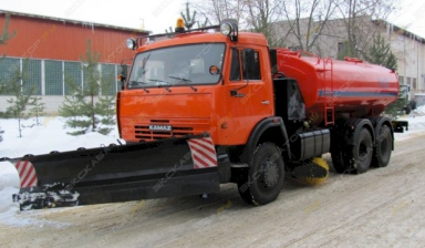 Объявление от Павел Макаров: «Аренда комбинированной дорожной машины (КДМ) КО-82 kamaz» 1 фото