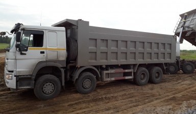 Объявление от СПМК-4: «Аренда самосвалов. Перевозка инертных грузов samosval-40-tonn» 1 фото