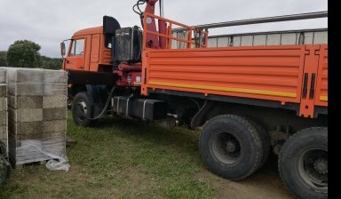 Манипулятор, грузовик с КМУ, перевозка 10 тонн