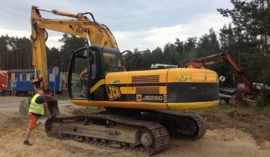 Объявление от ТИМТЕХ СПЕЦСТРОЙ: «Гусеничный экскаватор JCB JS260» 2 фото