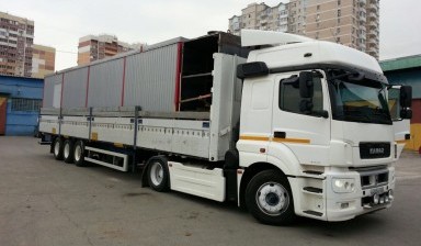 Объявление от ПК ВЗМК: «Аренда Шаланды, перевозка грузов длинномер» 1 фото