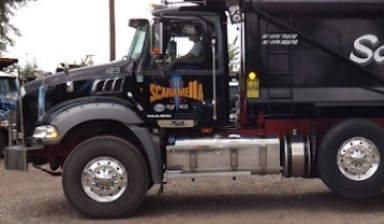 Объявление от Scaramella Trucking: «Transportation of sand and gravel on a dump truck» 1 photos