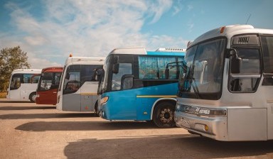 Объявление от Ангарская Транспортная Компания: «Автобусы 40-45 мест в аренду с водителем заказ.» 3 фото
