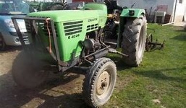 Объявление от J&J Machines en Verhuur: «DEUTZ-FAHR D 40 06 wheel tractor» 1 photos