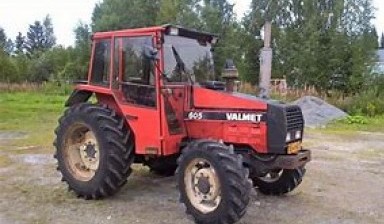 Объявление от Timmerman BV: «VALMET 605 wheel tractor for sale by auction» 1 photos