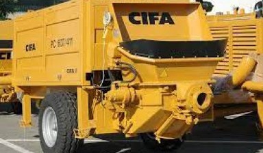 Объявление от Daniel Wastl: «CIFA PC 607 Like New stationary concrete pump for» 1 photos