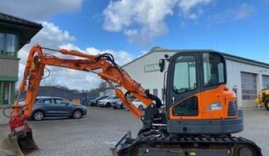 Объявление от BAUMA Vermiet- und Handels GmbH: «DOOSAN DX 85 R-3 (12001891) mini excavator for ren» 1 photos