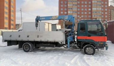 Объявление от Алексей: «Грузоперевозки манипулятор Новосибирск, кму 3 тонн» 1 фото