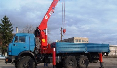 Манипулятор- кран аренда услуги грузоперевозки