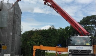 Объявление от Maine-Ly Concrete Corporation: «Delivery of concrete to height» 1 photos
