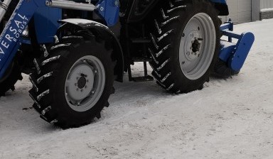 Трактор МТЗ. Отвал+щетка+ковш. Уборка снега. mtz