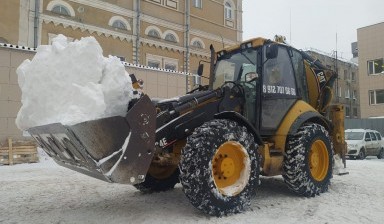 Объявление от Константин: «Услуги эксковатоа погрузчика s-gidrmolotom» 2 фото