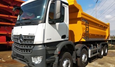 Объявление от Euromix MTP GmbH: «MERCEDES-BENZ 4142 dump truck for rent» 1 photos